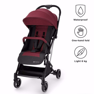 Прогулочная коляска KiderKraft INDY Burgundy