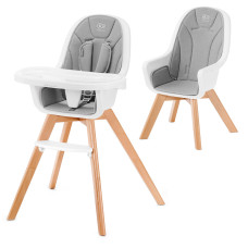 Стульчик для кормления 2в1 KiderKraft Tixi Grey