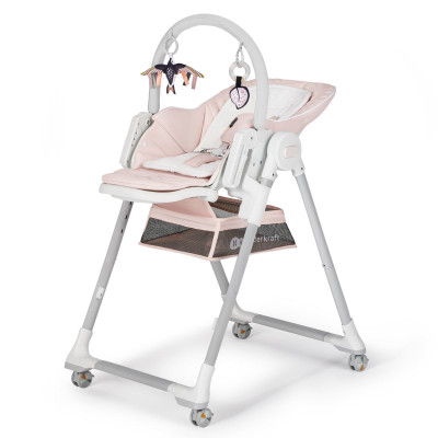 Стульчик для кормления 2в1 KiderKraft LASTREE Pink в Черкассах