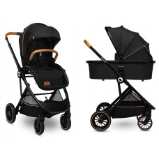 Универсальная коляска 2в1 Lionelo RIYA Back Onyx