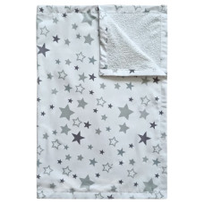 Непромокаюча пелюшка Krako Gray stars, 70х100 см Непромокаюча пелюшка Krako Gray stars, 70х100 см