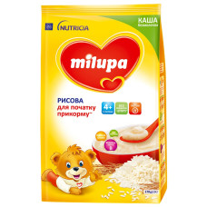 Безмолочна рисова каша Milupa, з 4 міс., 170 г Безмолочна рисова каша Milupa, з 4 міс., 170 г