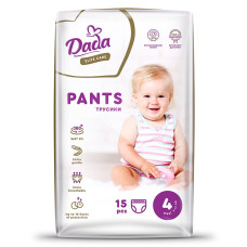 Підгузки-трусики Dada Elite Care, розмір 4, 9-15 кг, 15 шт.