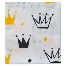 Бавовняна пелюшка Krako Yellow Crowns, 80х90 см