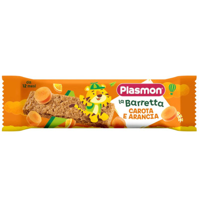 Злаковий батончик Plasmon зі смаком моркви та апельсину, 20 г в Тернополе Злаковий батончик Plasmon зі смаком моркви та апельсину, 20 г в Тернополе