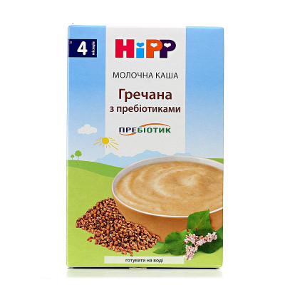 Молочна каша HiPP Гречана з пребіотиками, з 4 міс., 250 г в Ровном Молочна каша HiPP Гречана з пребіотиками, з 4 міс., 250 г в Ровном