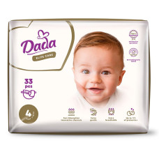 Підгузки Dada Elite Care, розмір 4, 7-18 кг, 33 шт.