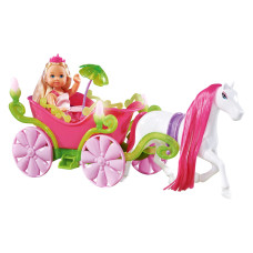 Набір ляльковий Єва та казкова карета з конем (5735754)
