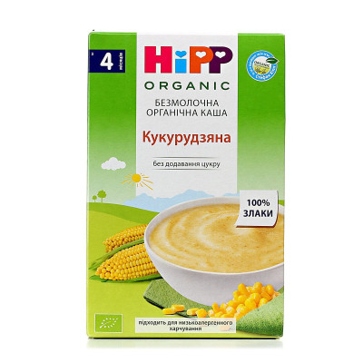 Органічна безмолочна каша HiPP Кукурудзяна, з 4 міс., 200 г в Ровном Органічна безмолочна каша HiPP Кукурудзяна, з 4 міс., 200 г в Ровном
