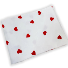Фланелева пелюшка Krako Big Hearts, 75х90 см
