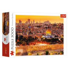 Пазл Trefl Дахи Єрусалиму 3000 елементів (33032)