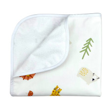 Пелюшка непромокаюча Piccolino Safari, поплін, 50х80 см Пелюшка непромокаюча Piccolino Safari, поплін, 50х80 см