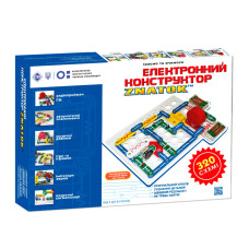 Набір для дослідів Znatok Електронний конструктор 320 схем (REW-K002)