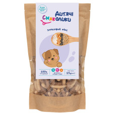 Палички неглазуровані Дитячі Смаколики Злаковий мікс з солодкою стевією, з 36 міс., 25 г