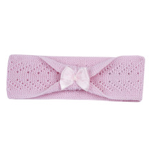 Пов'язка вовняна на голову Patrizia Pink