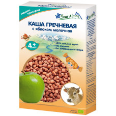 Молочна каша Fleur Alpine Гречана з яблуком, з 4 міс., 200 г Молочна каша Fleur Alpine Гречана з яблуком, з 4 міс., 200 г