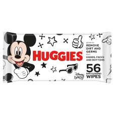 Серветки вологі Huggies Mickey Mouse, 56 шт.