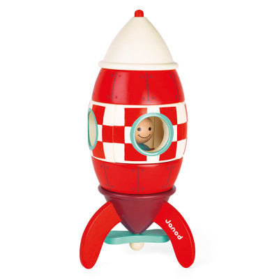 Конструктор магнітний Janod Гігантська ракета (J05212) в Луцке Конструктор магнітний Janod Гігантська ракета (J05212) в Луцке