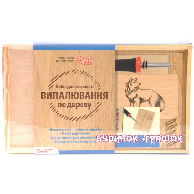 Набір для творчості Техніка випалювання Rosa 5 насадок (N000152) в Черкассах Набір для творчості Техніка випалювання Rosa 5 насадок (N000152) в Черкассах