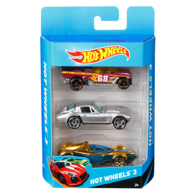 Набір автомоделей Hot Wheels 3 базові машинки асортимент (K5904/DNP80) в Черкассах Набір автомоделей Hot Wheels 3 базові машинки асортимент (K5904/DNP80) в Черкассах