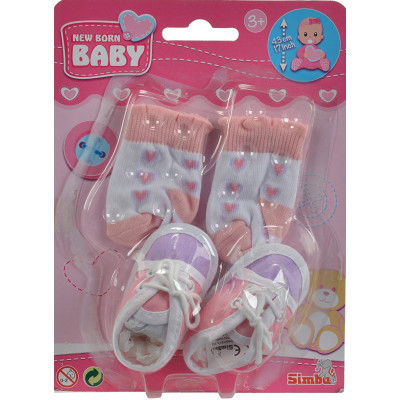 Аксесуари для пупса Simba Шкарпетки рожеві з серденьками (5560844/5560844-1) в Днепре