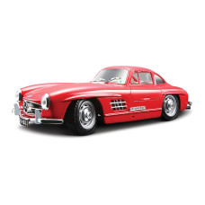 Автомодель Bburago Mercedes-Benz 300 SL 1954 червона (18-22023 red) Автомодель Bburago Mercedes-Benz 300 SL 1954 червона (18-22023 red)