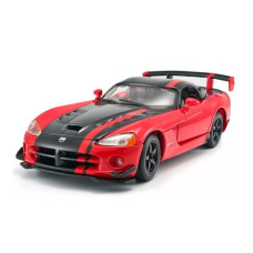 Автомодель Bburago Dodge Viper SRT10 ACR червоно-чорний металік 1:24 (18-22114 met red black) Автомодель Bburago Dodge Viper SRT10 ACR червоно-чорний металік 1:24 (18-22114 met red black)