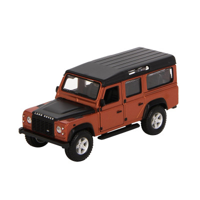 Автомодель Bburago Land Rover Defender 110 металева помаранчева 1:32 (18-43029/met orange)