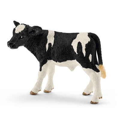 Ігрова фігурка Schleich Теля чорно-біле (13798) Ігрова фігурка Schleich Теля чорно-біле (13798)