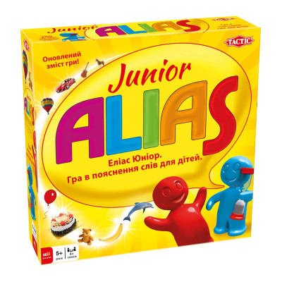 Настільна гра Tactic Alias Junior українською (54337) в Києві