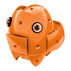 Магнітний конструктор Geomag КОR Біло-помаранчевий  (PF.800.671.00)