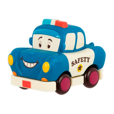 Машинка Battat Кумедний автопарк Поліція (BX1497Z)