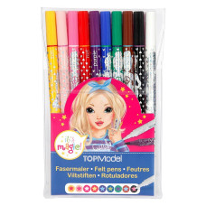 Набір кольорових фломастерів TOP Model 10 шт (048532)