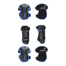 Защитный комплект для детей GLOBBER синий 25-50 кг (541-100)