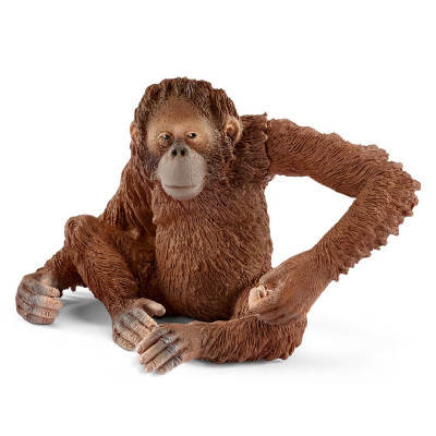 Пластикова фігурка Schleich Орангутанг самиця (14775) Пластикова фігурка Schleich Орангутанг самиця (14775)