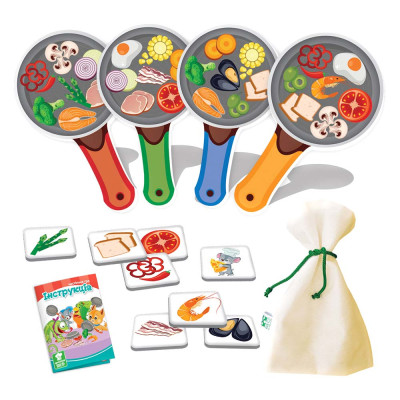 Настільна гра Vladi toys Сковорідки українською (VT2309-01)