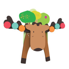 Настінна іграшка Oribel Veritiplay Лось Гуфі (OR805-90001)