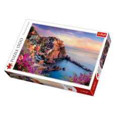 Пазли Trefl Місто Манарола 1500 елементів (26137)