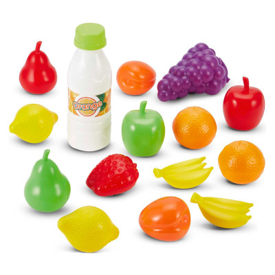Іграшкові овочі та фрукти ECOIFFIER 15 шт (000954)