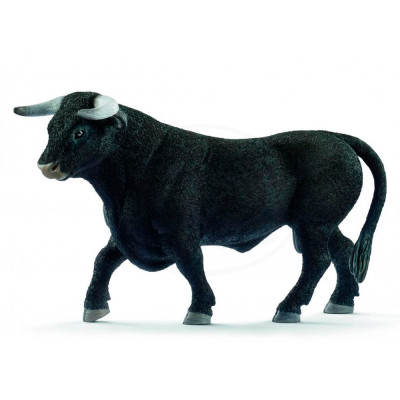 Пластикова фігурка Schleich Чорний бик 14,2 х 4,8 х 9 см (13875) в Херсоне