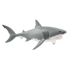 Пластикова фігурка Schleich Велика біла акула 17,7 x 8 x 7,8 см (14809)