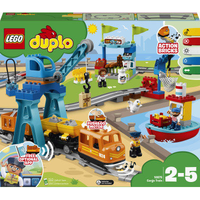 Конструктор LEGO DUPLO Вантажний потяг (10875) Конструктор LEGO DUPLO Вантажний потяг (10875)
