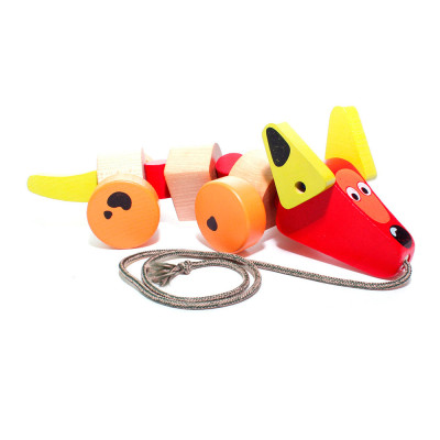 Іграшка-каталка Cubika Такса дерев’яна (13623) в Луцке Іграшка-каталка Cubika Такса дерев’яна (13623) в Луцке