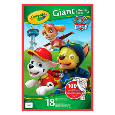 Розмальовка з наклейками Crayola Цуценячий патруль (04-0375)