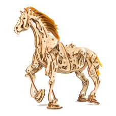 Тривимірний пазл Ukrainian gears Кінь-Механоїд механічний (6333809)