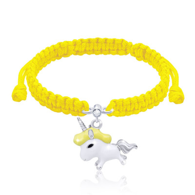 Браслет UMa&UMi Єдиноріг срібло жовтий (5426064632721) в Чернигове