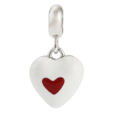 Кулон UMa&UMi Серце у серці срібло (2784904753818)