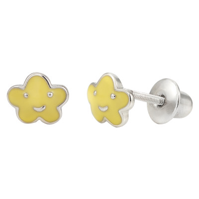 Сережки UMa&UMi Хмаринка срібло жовті (4009780439235) в Полтаве