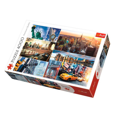 Пазл Trefl Колаж Нью Йорк 4000 деталей (45006)