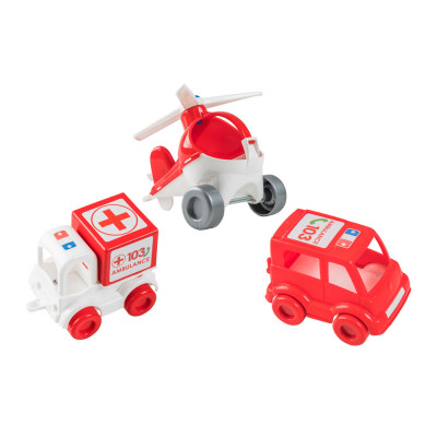 Ігровий набір Tigres Kid Cars Швидка допомога (39549) Ігровий набір Tigres Kid Cars Швидка допомога (39549)
